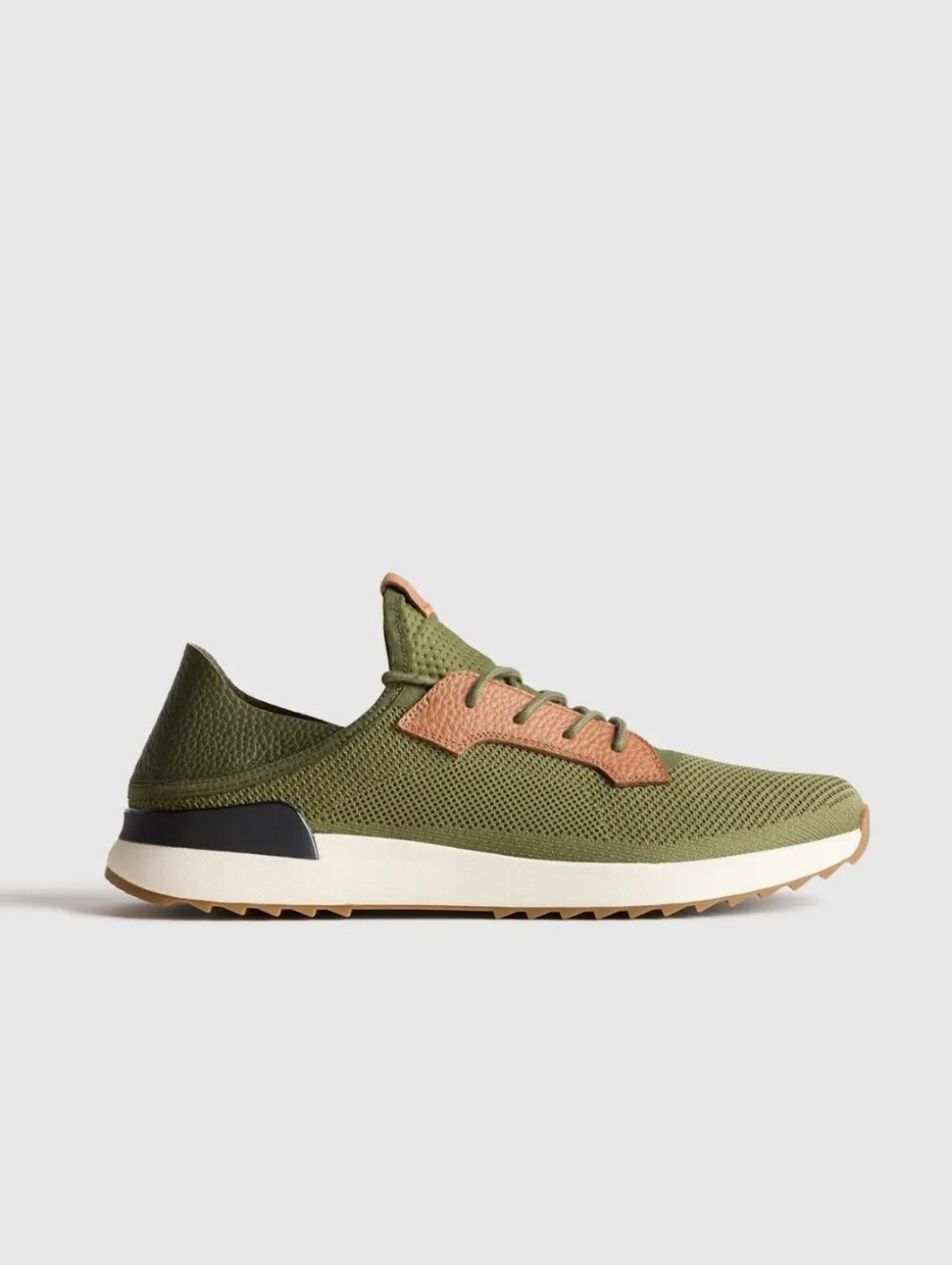 NWT Quince Engineered Mesh Slip-On Sneaker Men's Military Olive Size 10.5